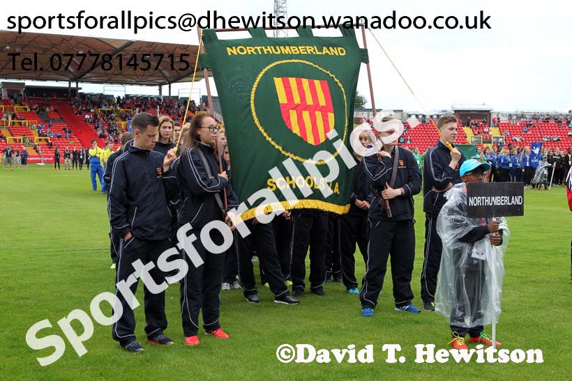 Parade, English Schools Track and Field. Photo: David T. Hewitson/Sports for All Pics